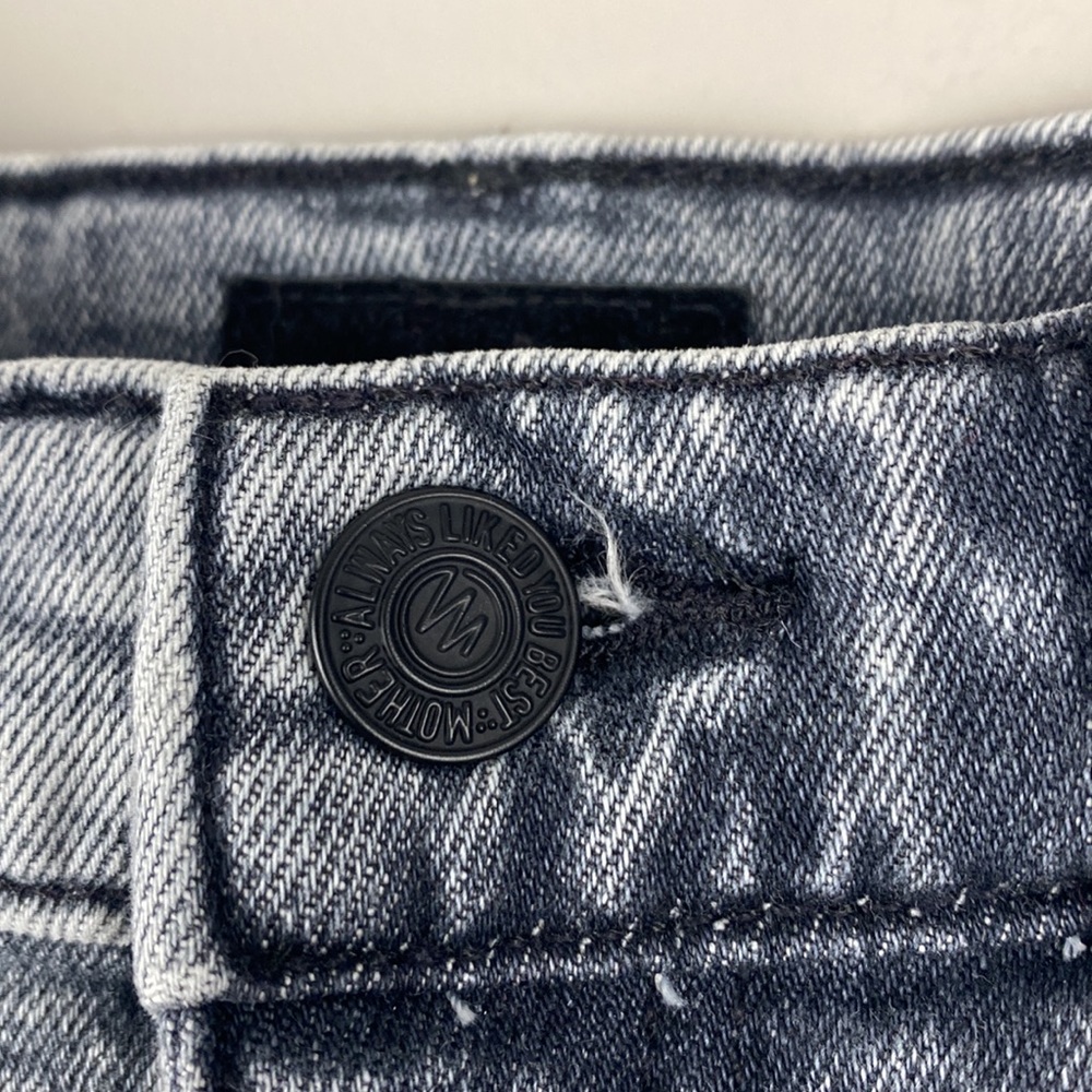 Mother The Swooner Ankle Zip In Static Size 25 - Picture 5 of 16